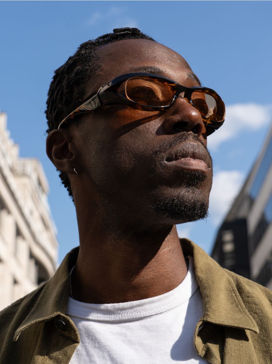 FACTORY900 F240 Sunglasses - Demi/Orange