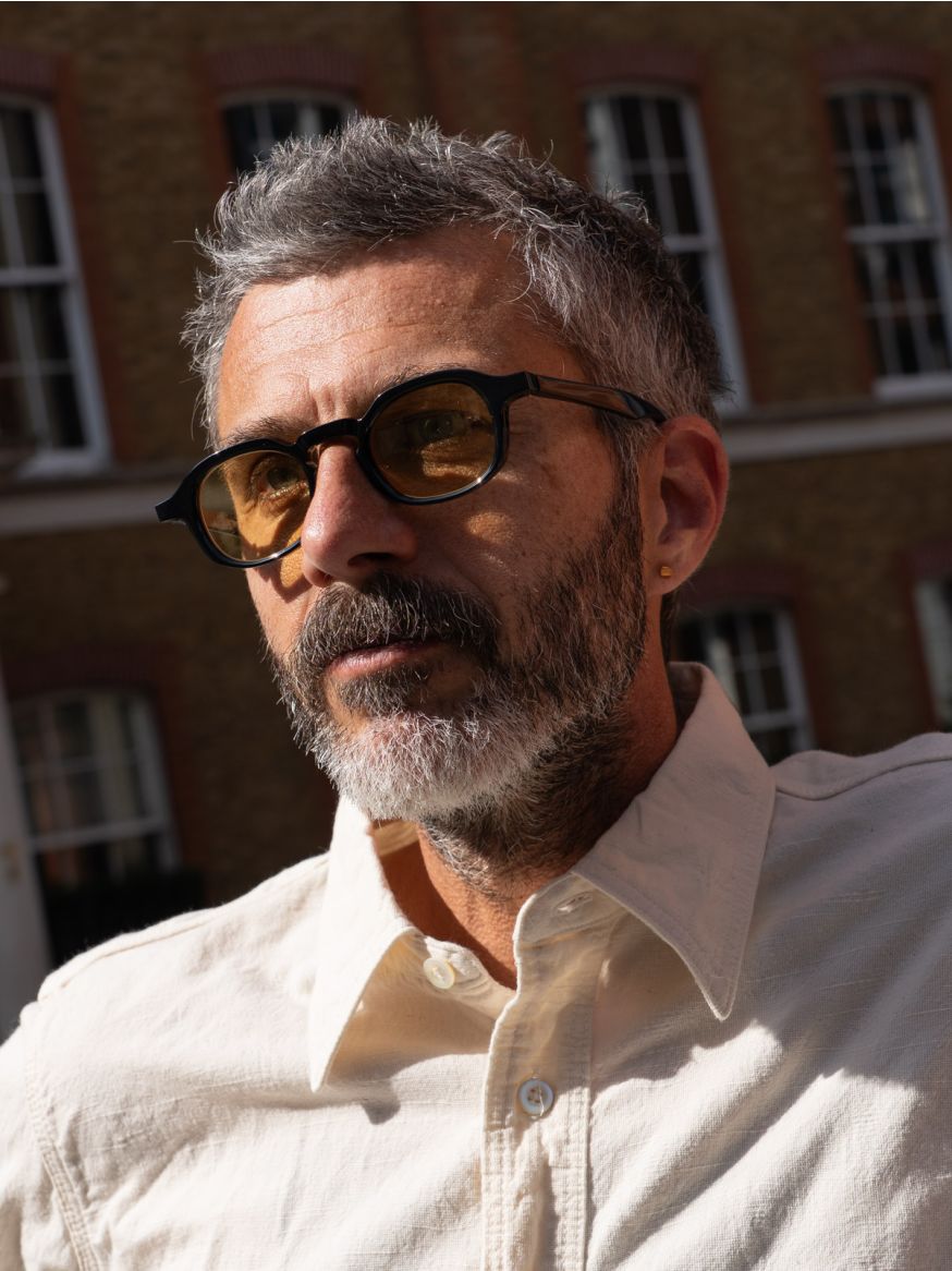 FACTORY900 RF200 Sunglasses - Black/Yellow