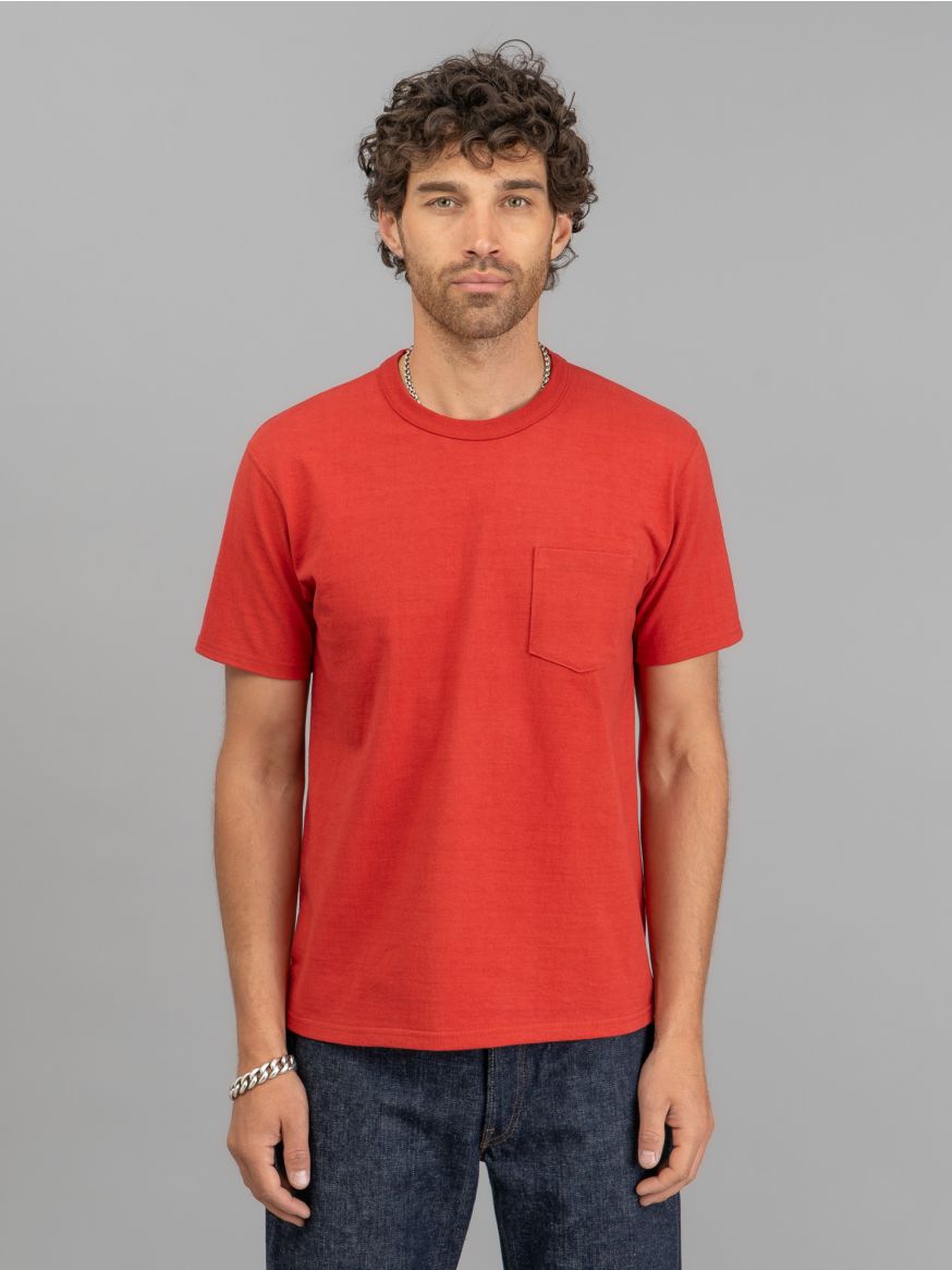 The Real McCoy’s Pocket Tee - Cherry
