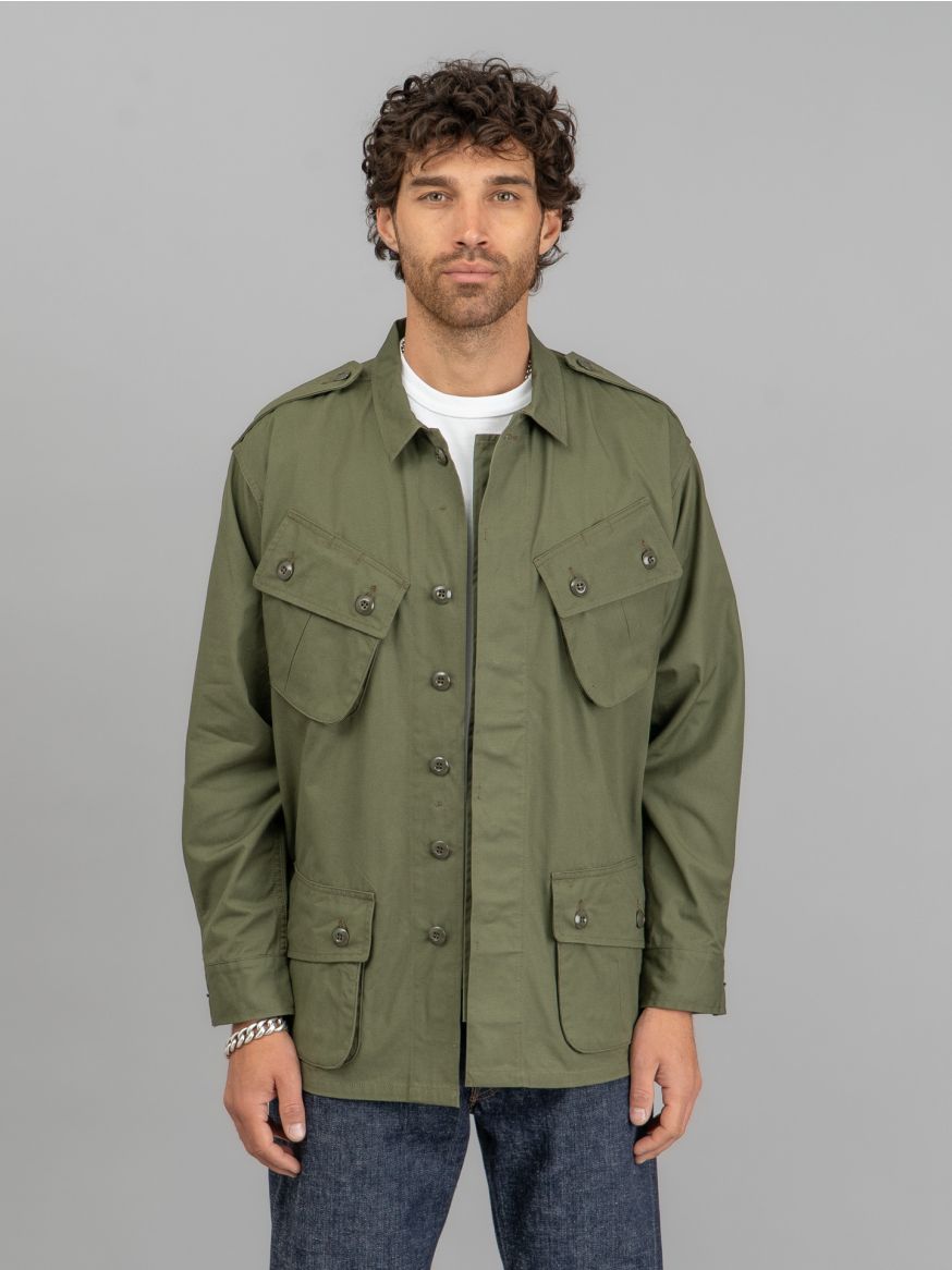 The Real McCoy’s Tropical Combat Coat - Olive
