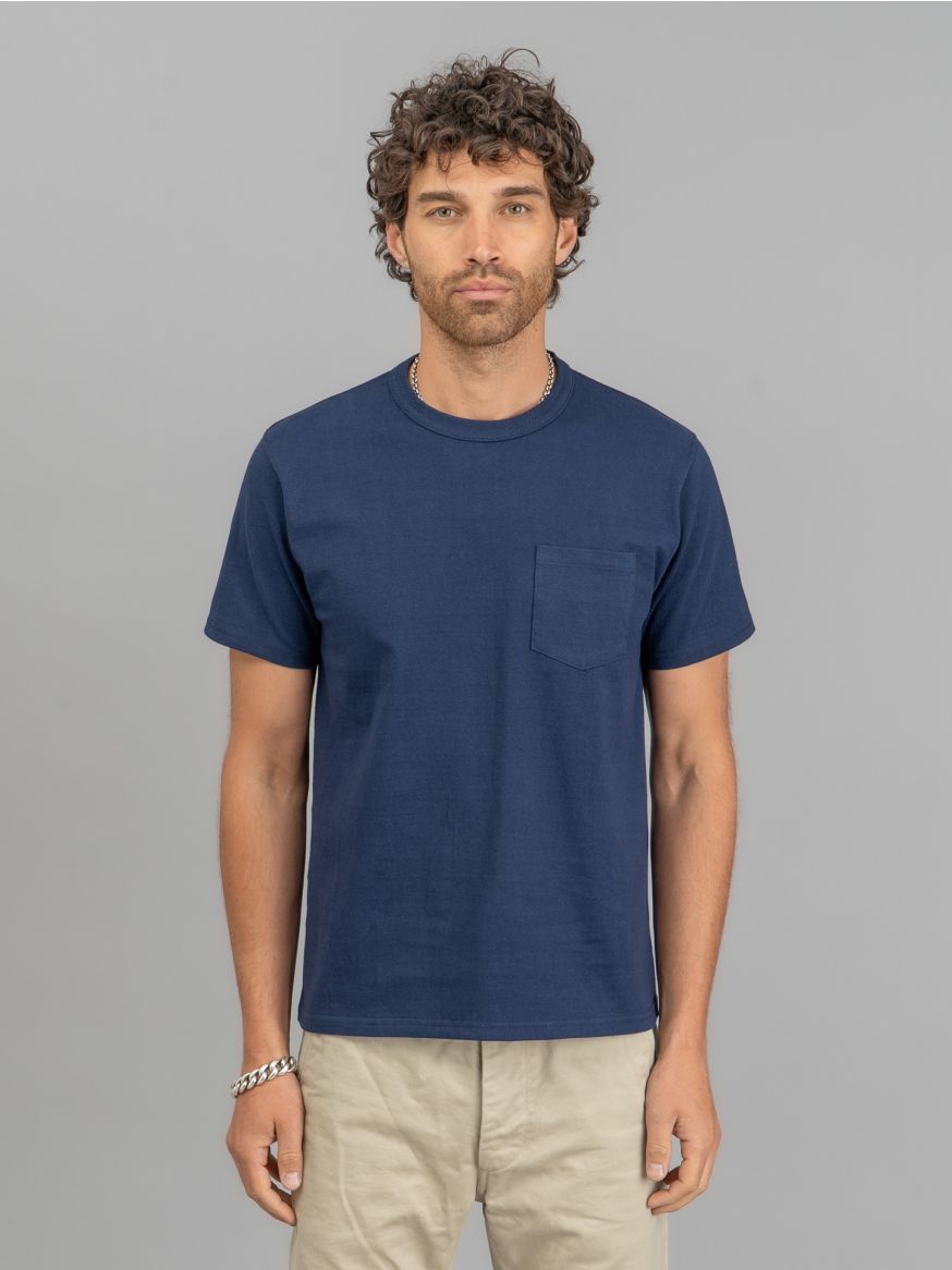 The Real McCoy’s Pocket Tee - Navy