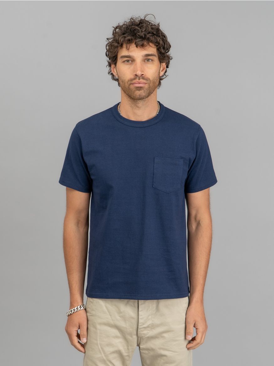 The Real McCoy’s Pocket Tee - Navy