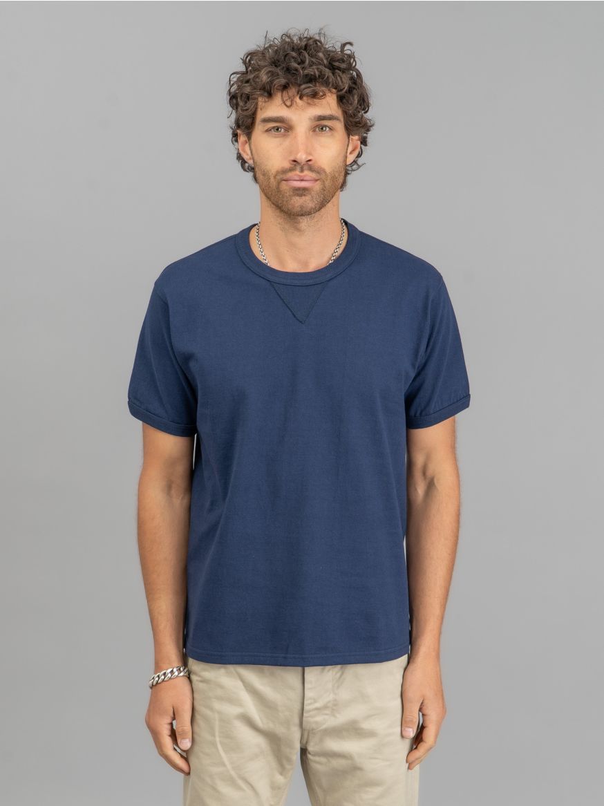 The Real McCoy’s Gusset Tee - Navy