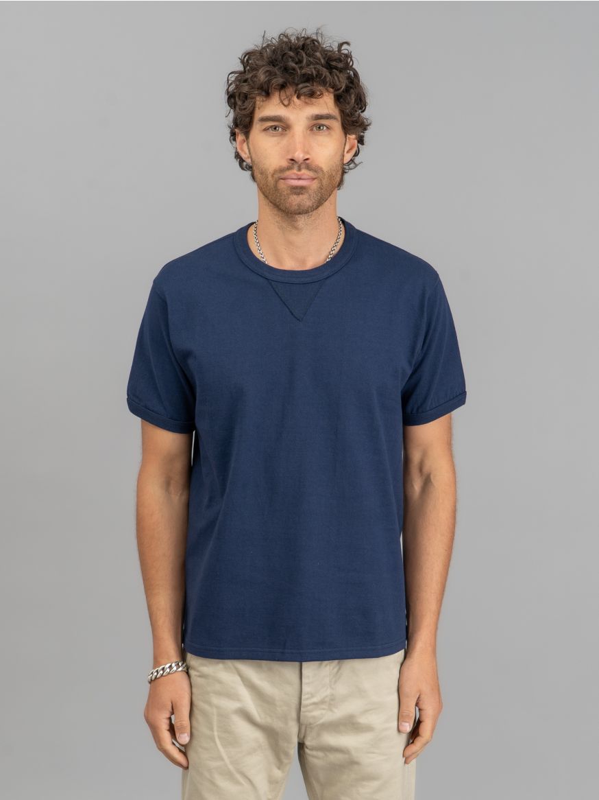 The Real McCoy’s Gusset Tee - Navy
