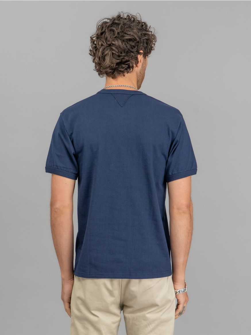 The Real McCoy’s Gusset Tee - Navy