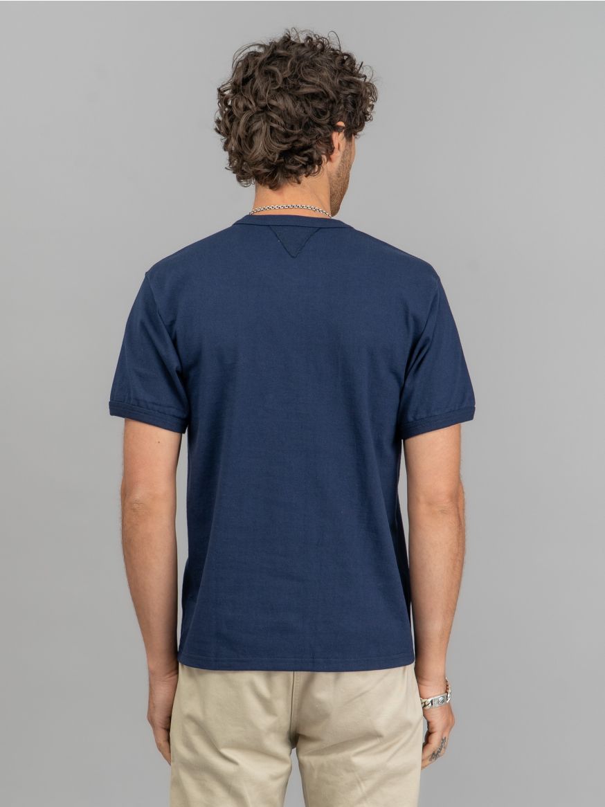 The Real McCoy’s Gusset Tee - Navy