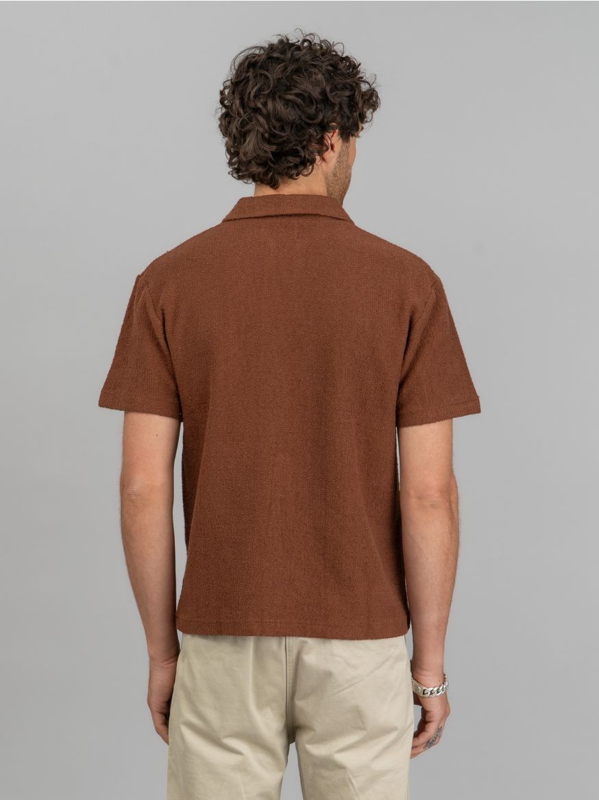 The Real McCoy’s Cotton Pile Skipper - Brown