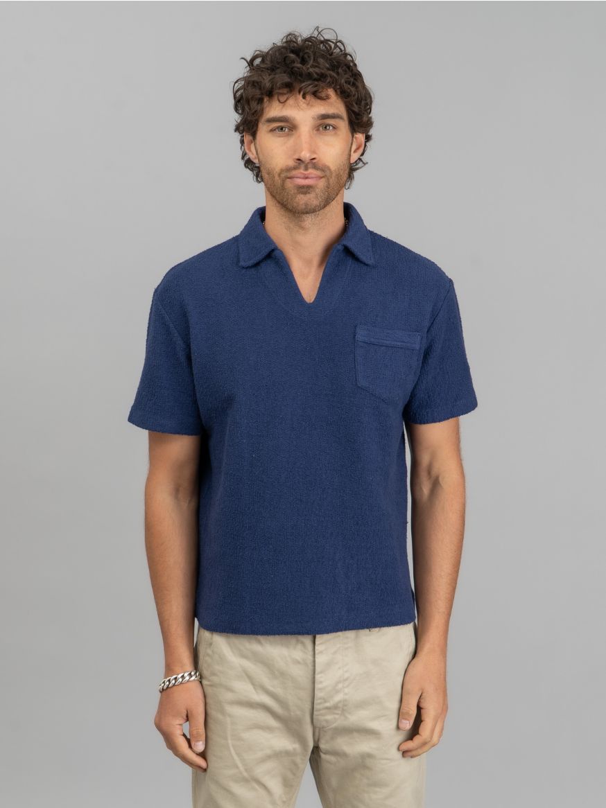 The Real McCoy’s Cotton Pile Skipper - Navy