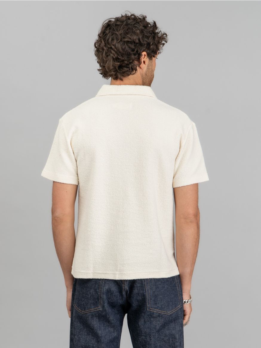 The Real McCoy’s Cotton Pile Skipper - White