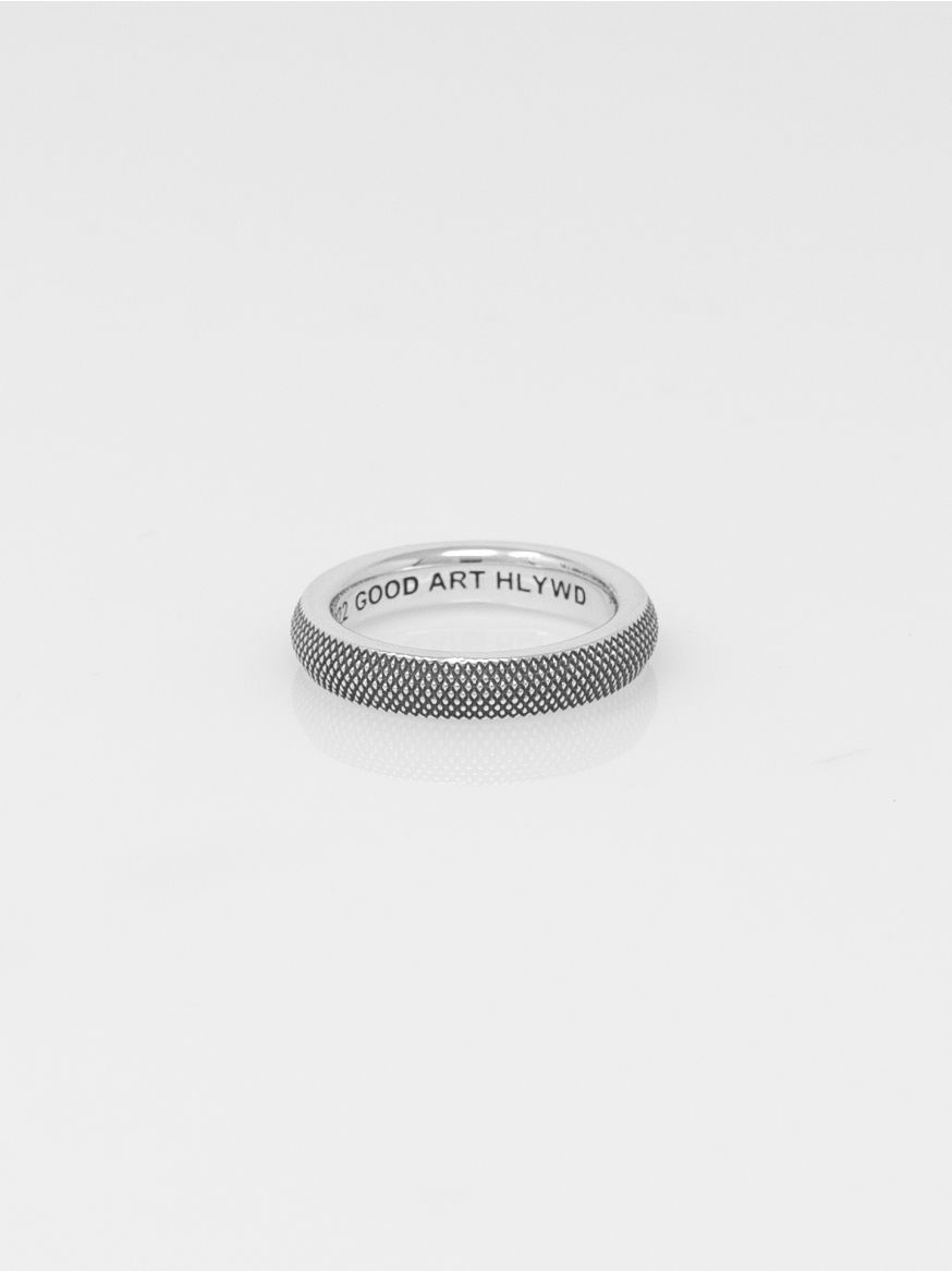 Good Art Sterling Silver Spacer Ring - Goosebumps