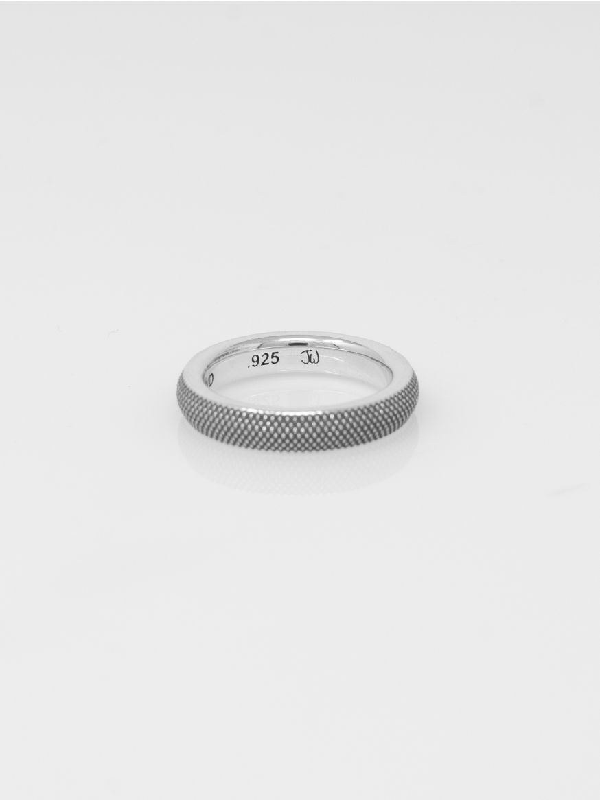 Good Art Sterling Silver Spacer Ring - Goosebumps