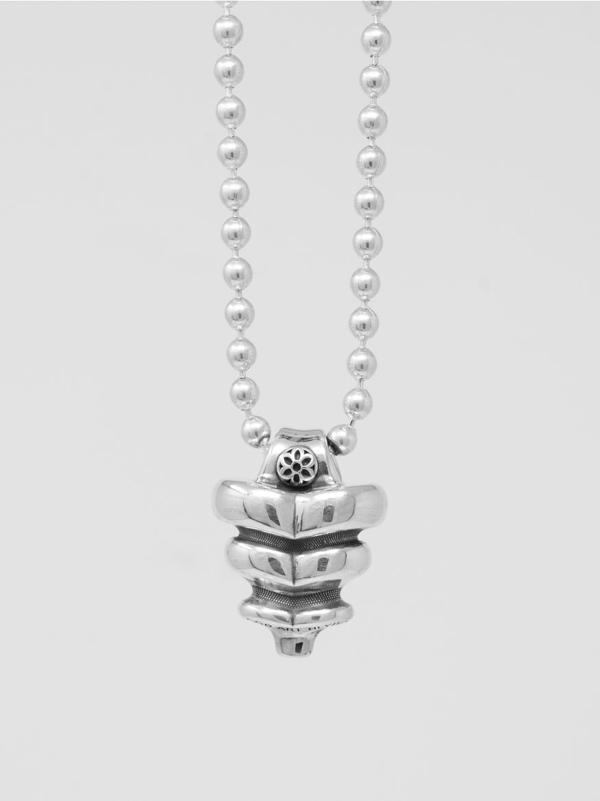 Good Art Sterling Silver Rattler Tip Pendant