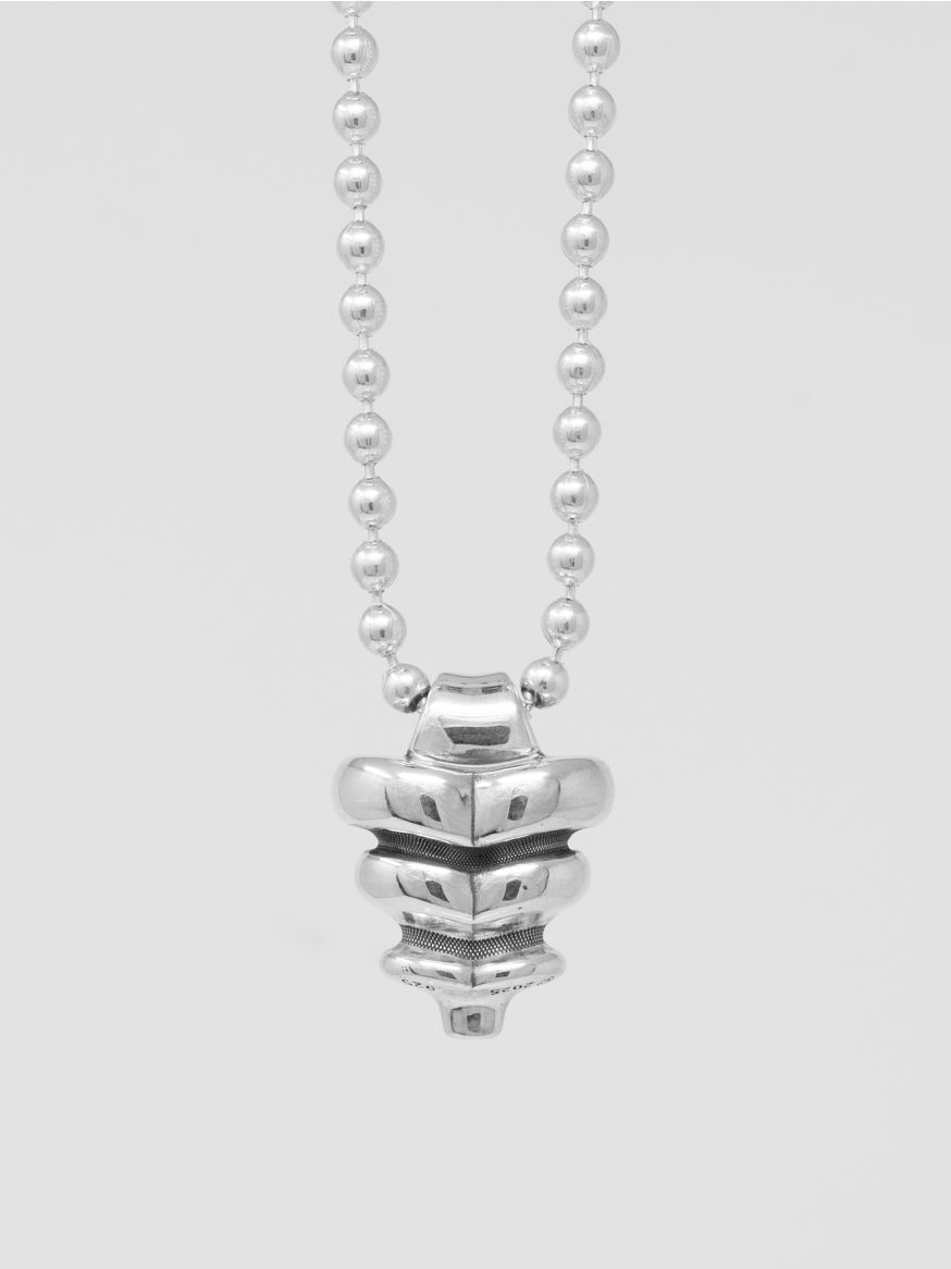 Good Art Sterling Silver Rattler Tip Pendant