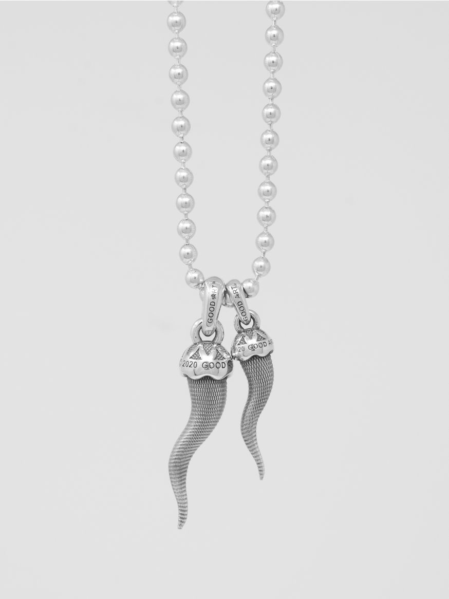 Good Art Sterling Silver Cornuto Pendant - Goosebumps