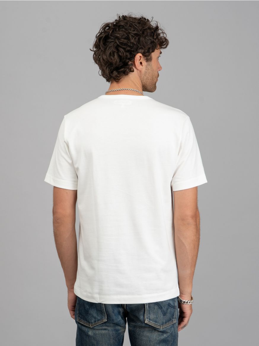 Merz b. Schwanen Mid-Century Sturdy Jersey T-Shirt Classic Fit - White