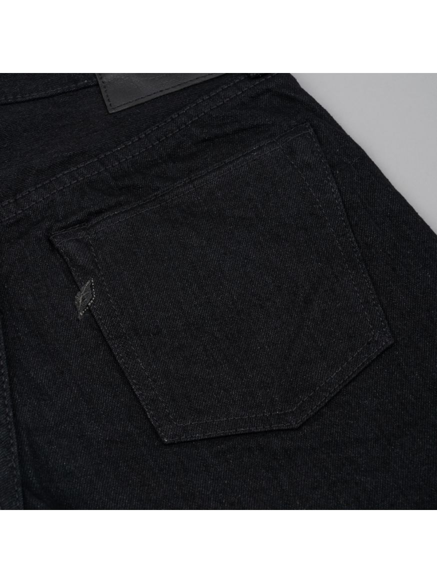 Pure Blue Japan XX-003-BK Double Black Jeans - Straight