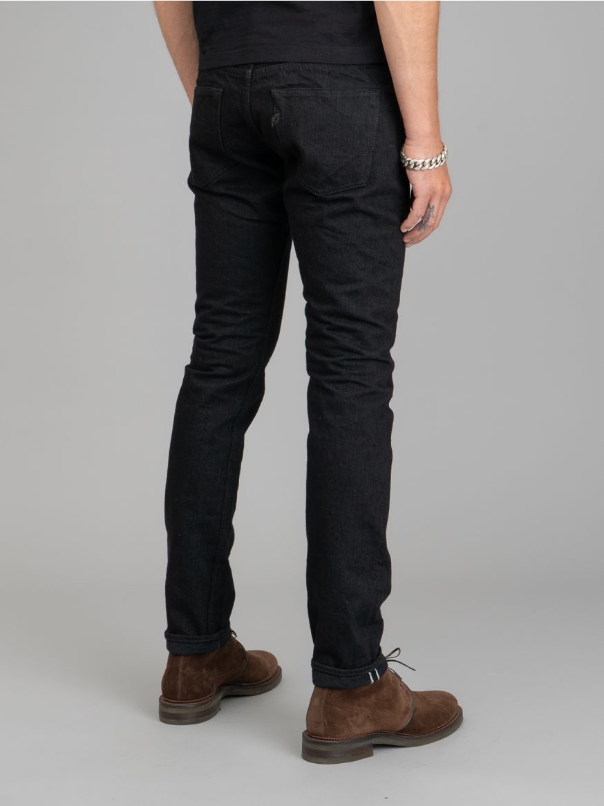 Pure Blue Japan XX-013-BK Double Black Jeans - Slim Tapered