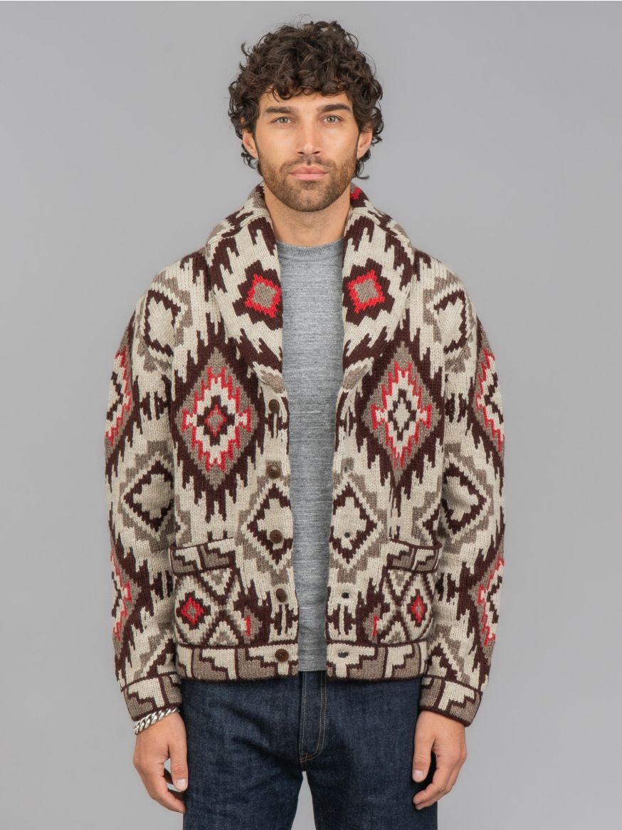 Fortela Walter Wool Cardigan - Navajo