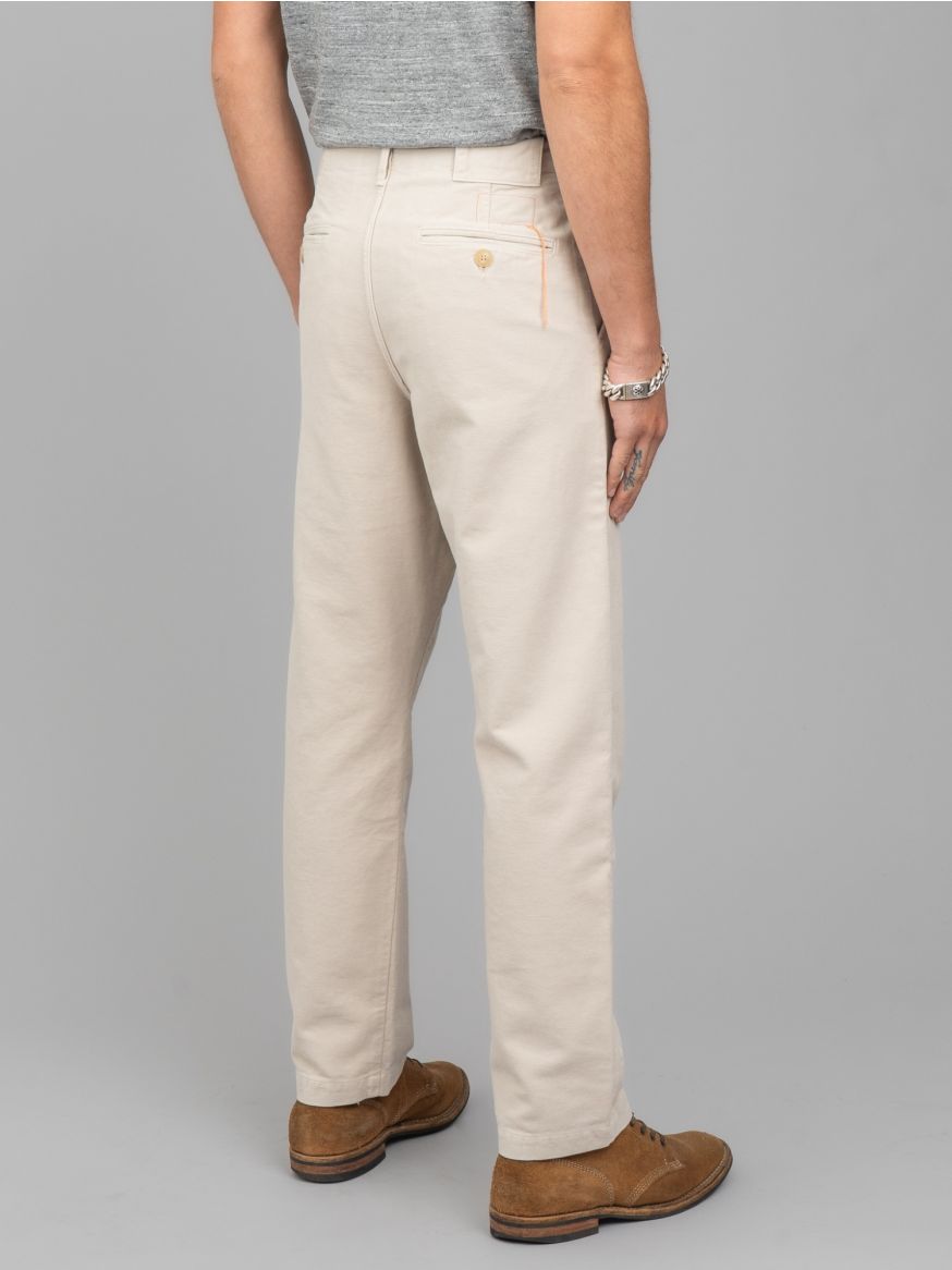 Fortela Hector Moleskin Trousers - Vanilla