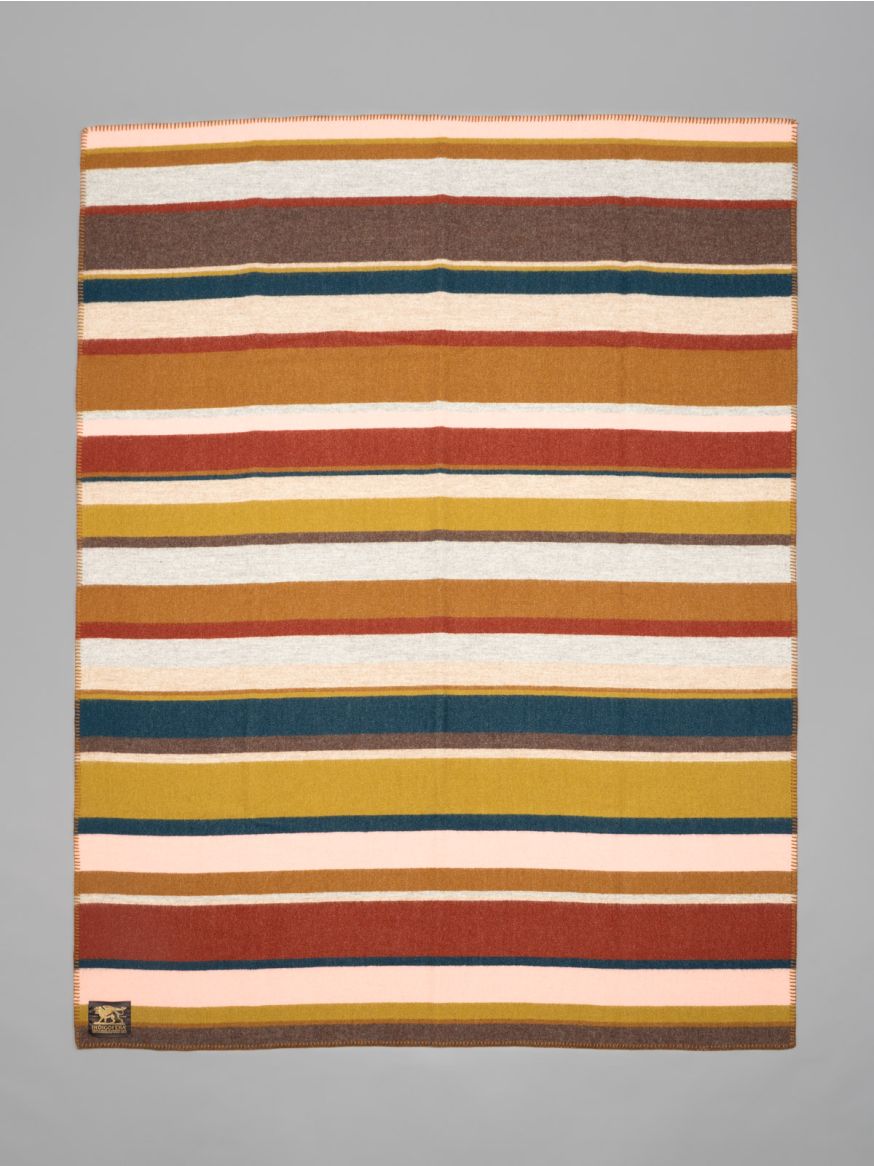 Indigofera 100% Wool Blanket - Catskill