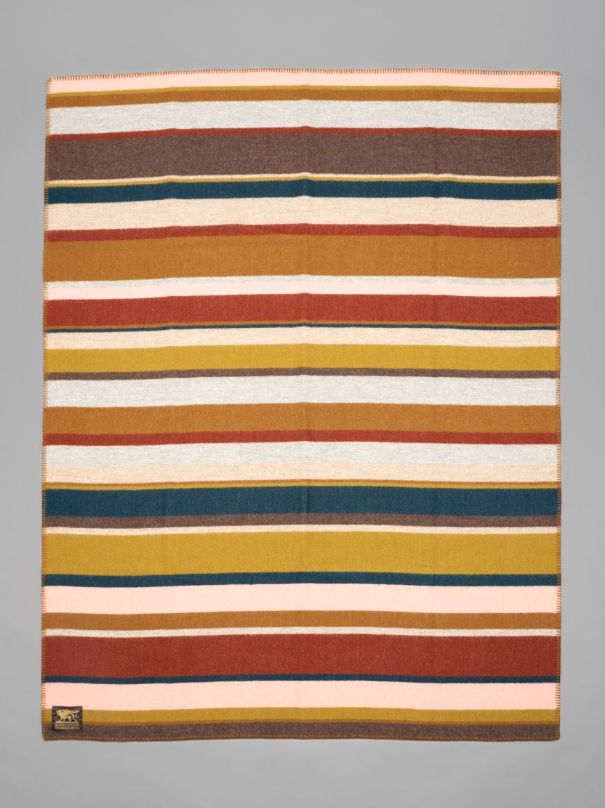 Indigofera 100% Wool Blanket - Catskill