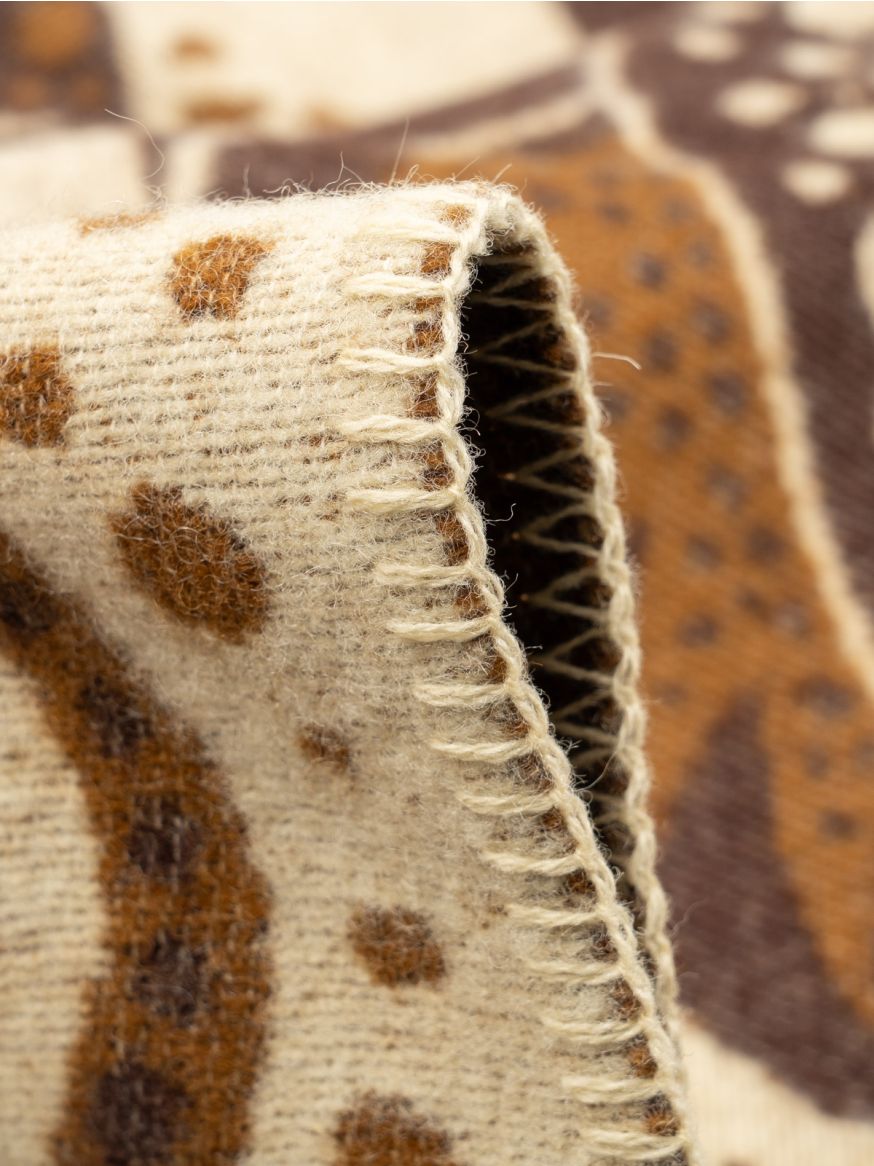 Indigofera 100% Wool Blanket - Baphomet