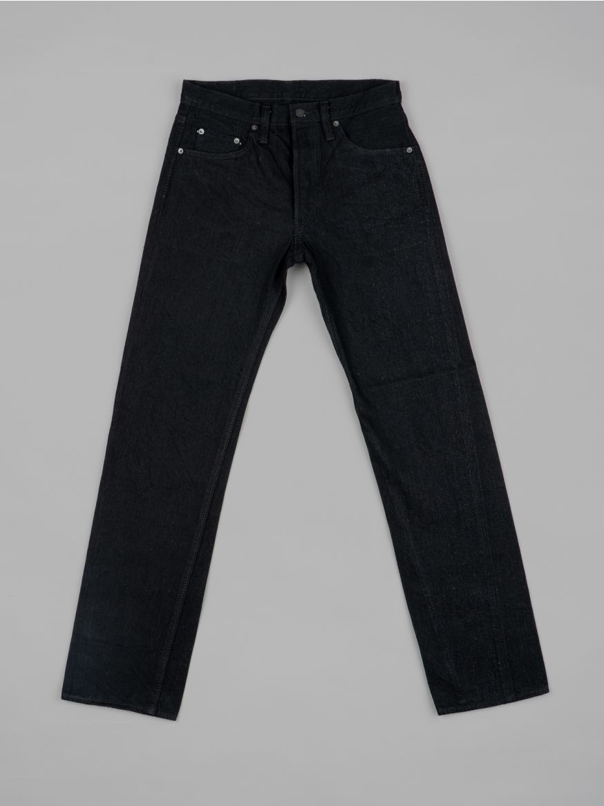 Pure Blue Japan XX-003-BK Double Black Jeans - Straight