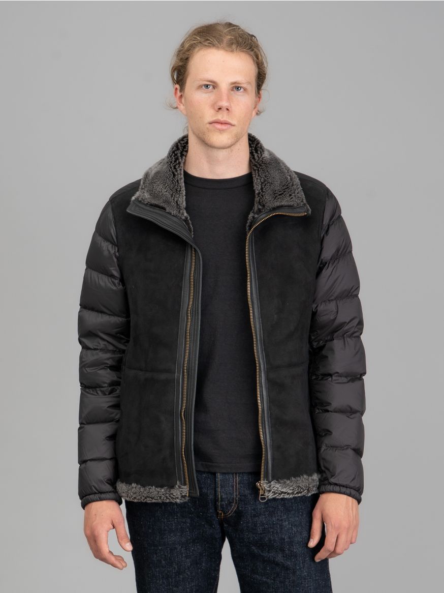 Ten c Shearling Liner w/Hand-Warmer Pockets - Smokey Grey