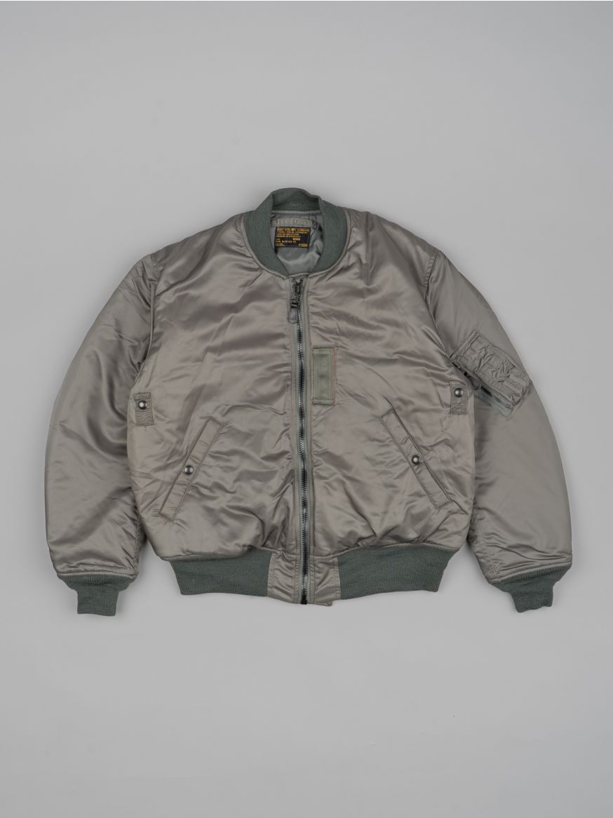 The Real McCoy's MA-1 Flight Jacket - Sage Green 