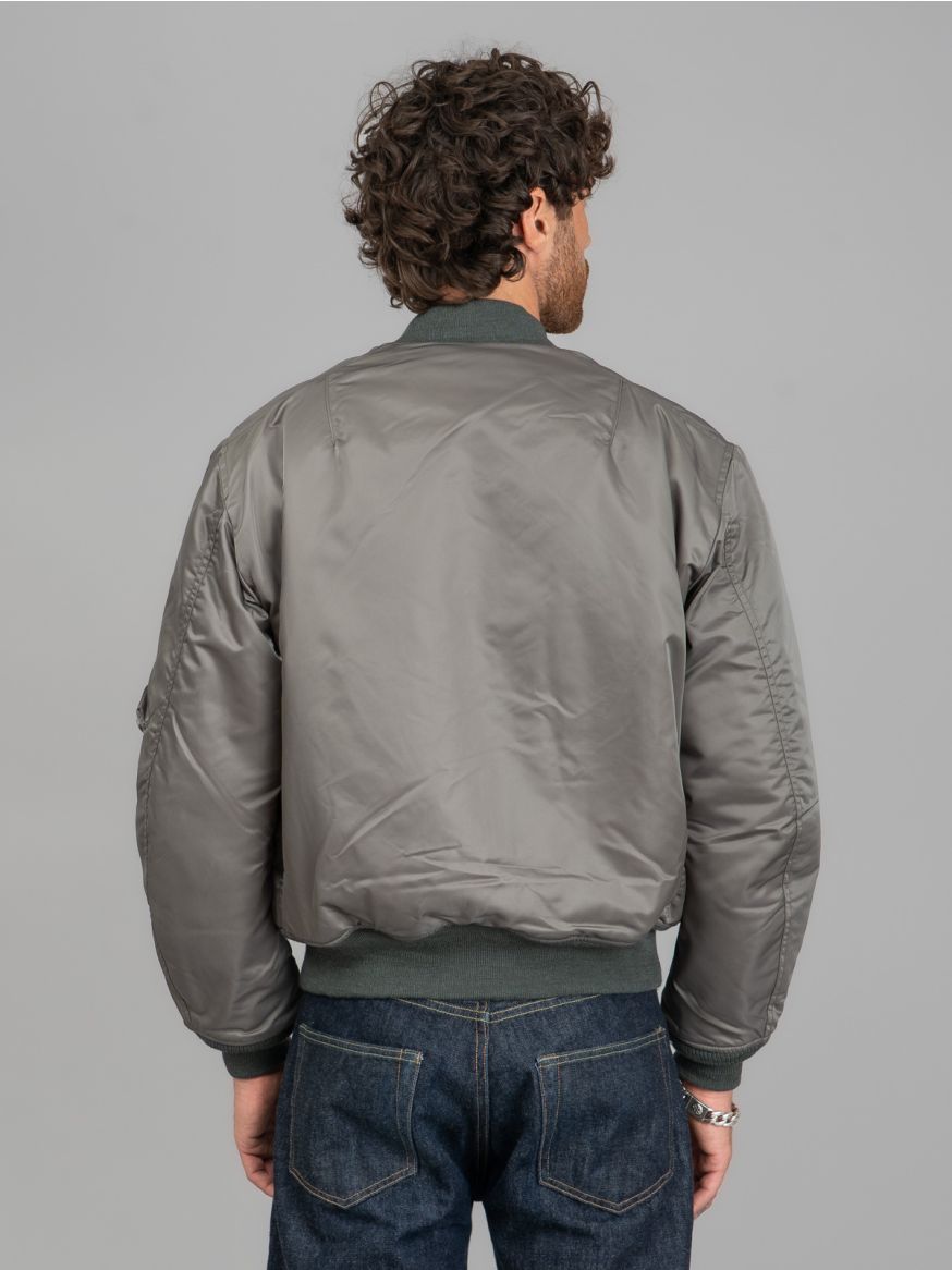 The Real McCoy's MA-1 Flight Jacket - Sage Green 