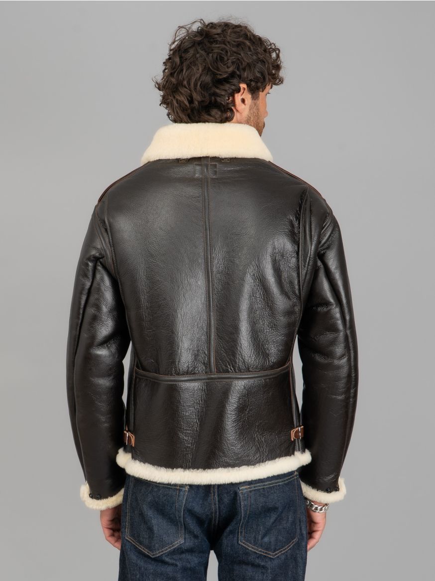 The Real McCoy's Type B6 Sheepskin & Horsehide Flight Jacket