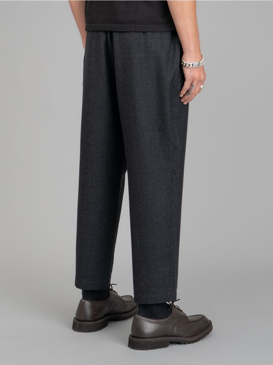 Comme des Garçons Homme Wool Drawstring Pants - Charcoal