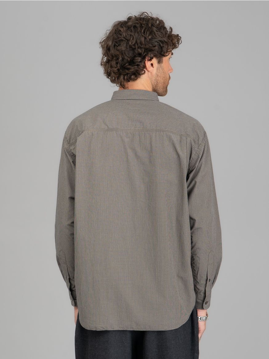 Comme des Garçons Homme Cotton Check Shirt - Brown