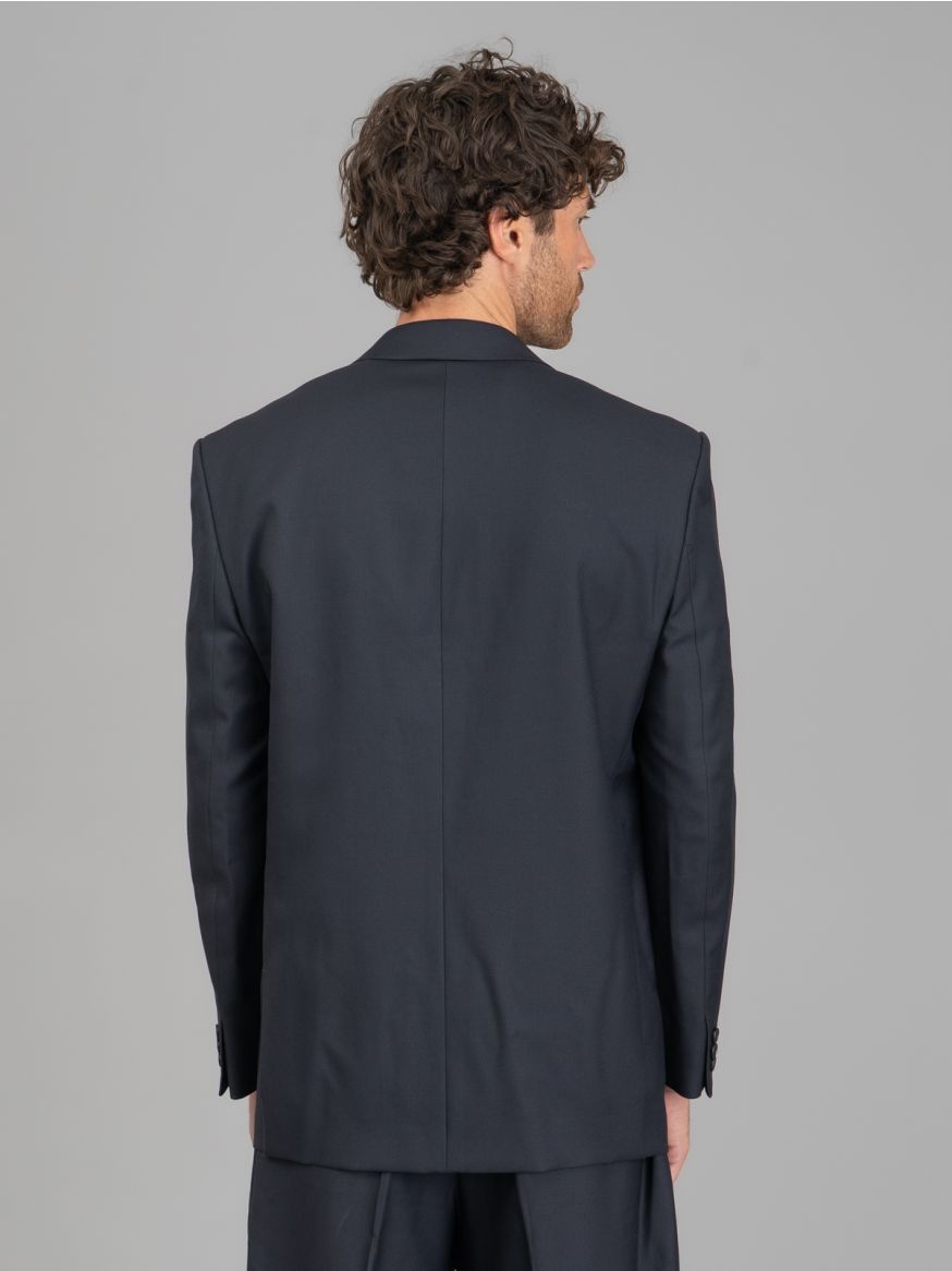Comme des Garçons Homme Wool Serge Suit Jacket - Navy