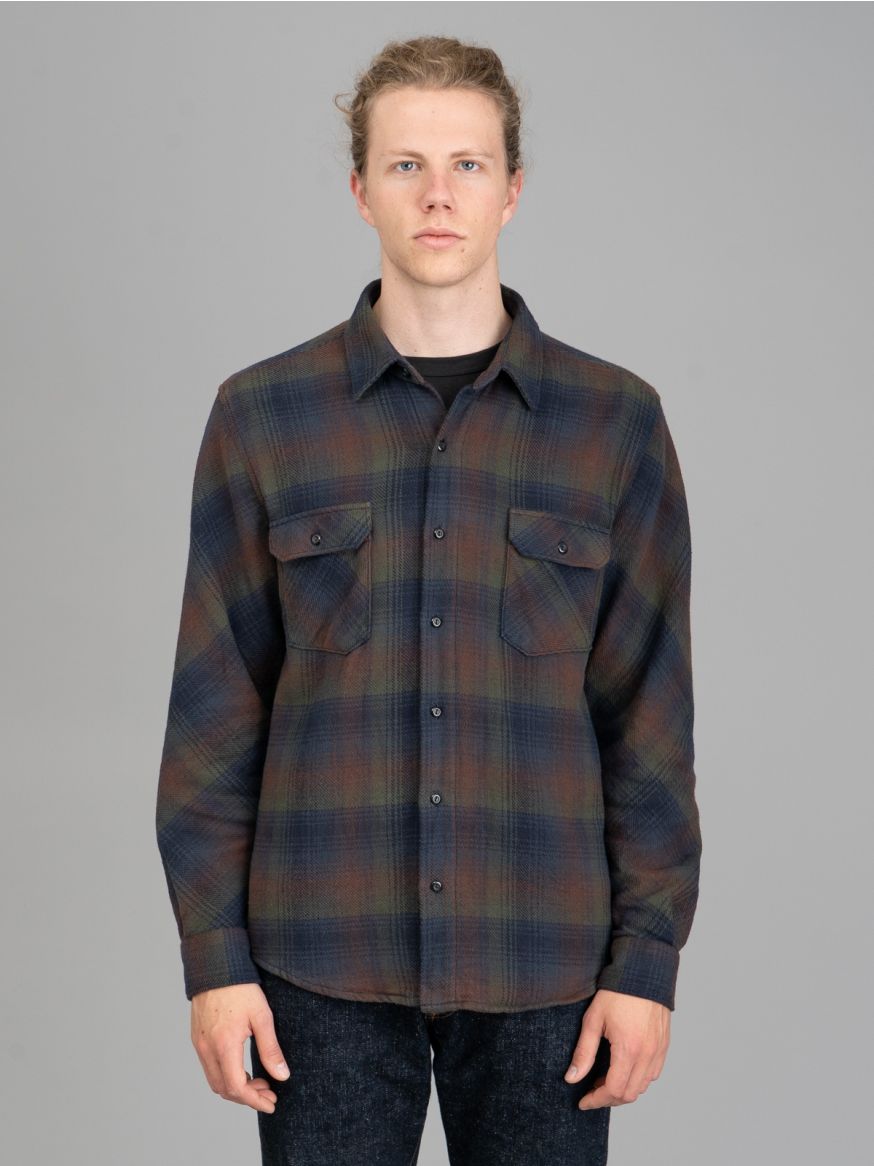Indigofera Bryson Flannel Shirt - Autumn Check