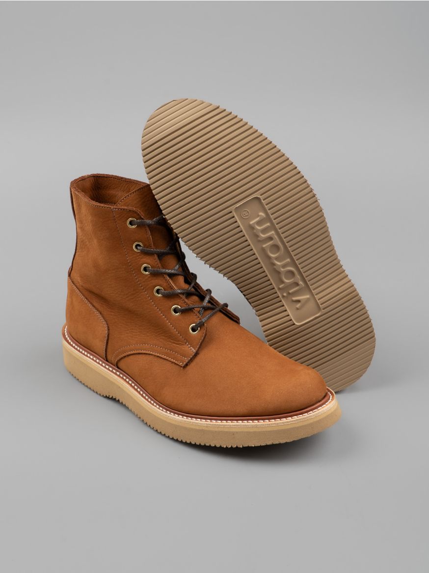Tricker's Bernwood Boot - Whiskey Hydro Nubuck Vibram Sole - 4497