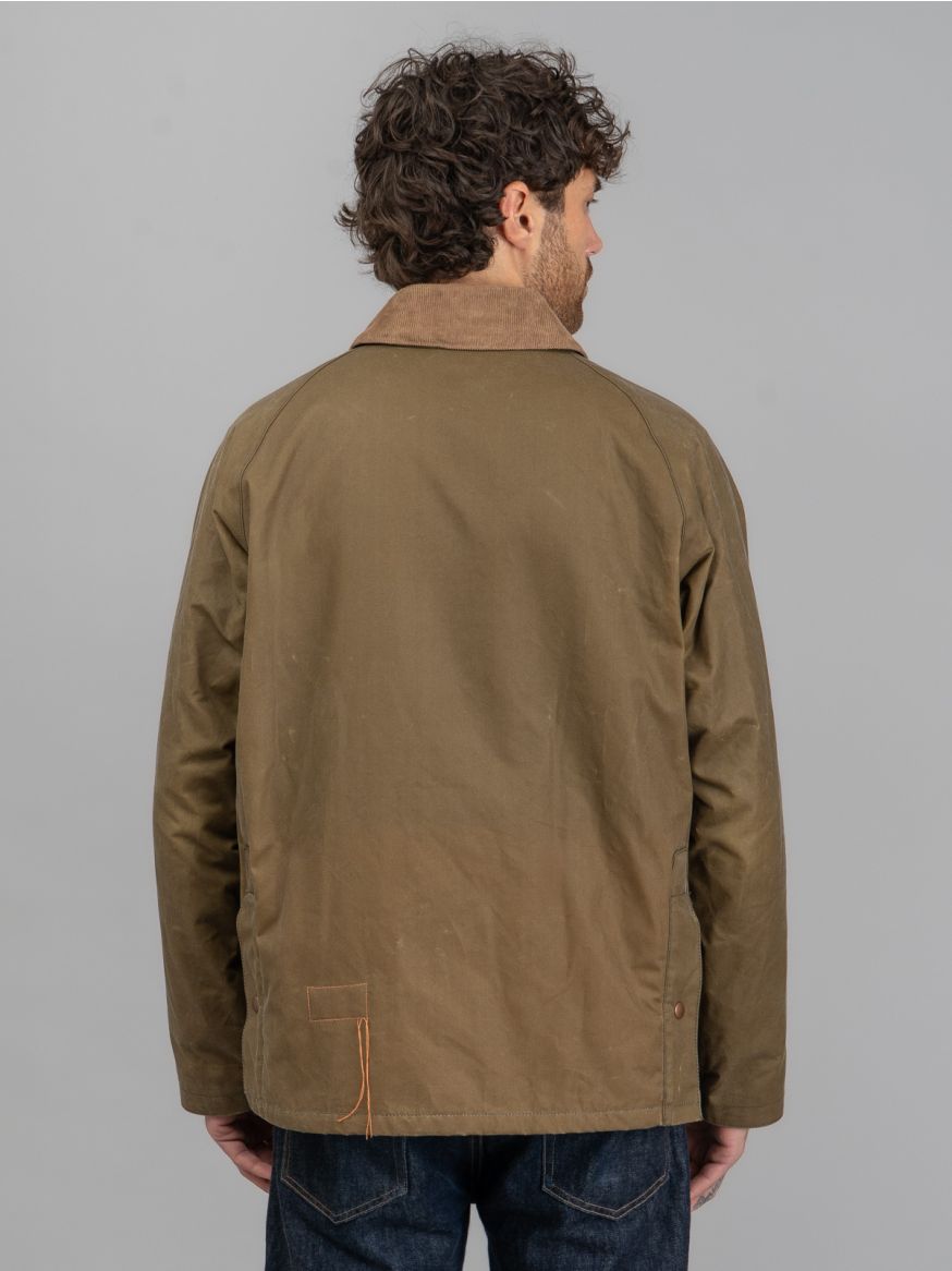 Fortela Bristol Waxed Canvas Jacket - Beige
