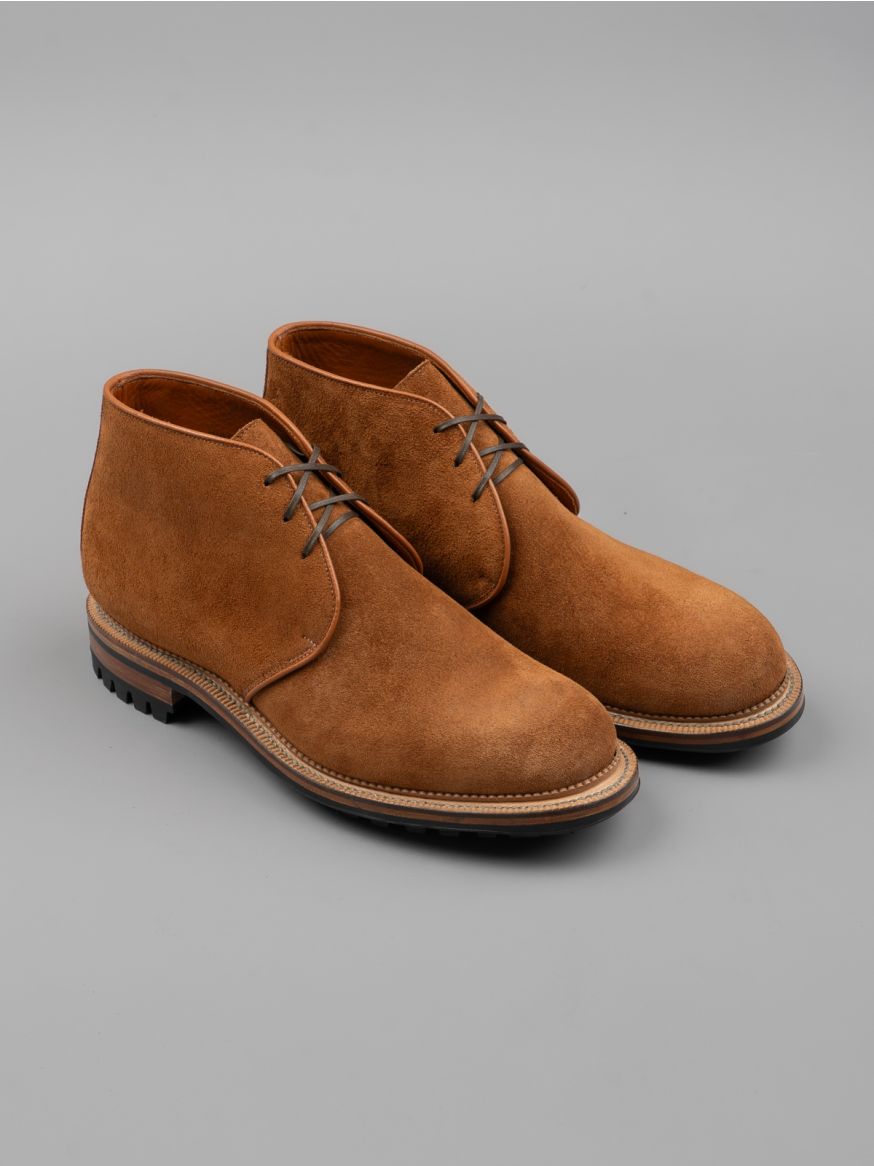 Viberg Uplands Boot - Aged Bark Chamois - 1940