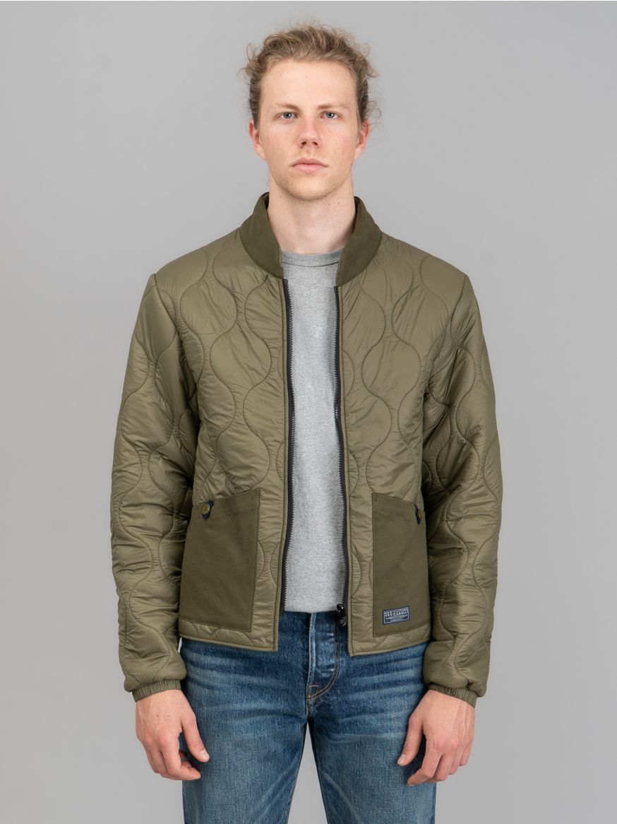 Manifattura Ceccarelli Quilted Jacket Liner - Olive 