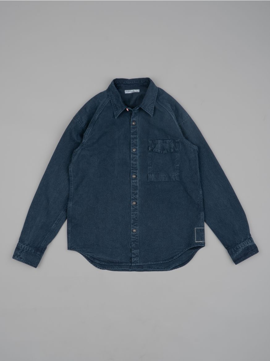 Seuvas 8oz Canvas Raglan Shirt - Logwood