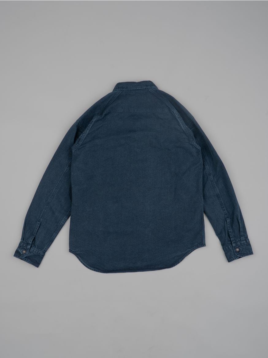 Seuvas 8oz Canvas Raglan Shirt - Logwood