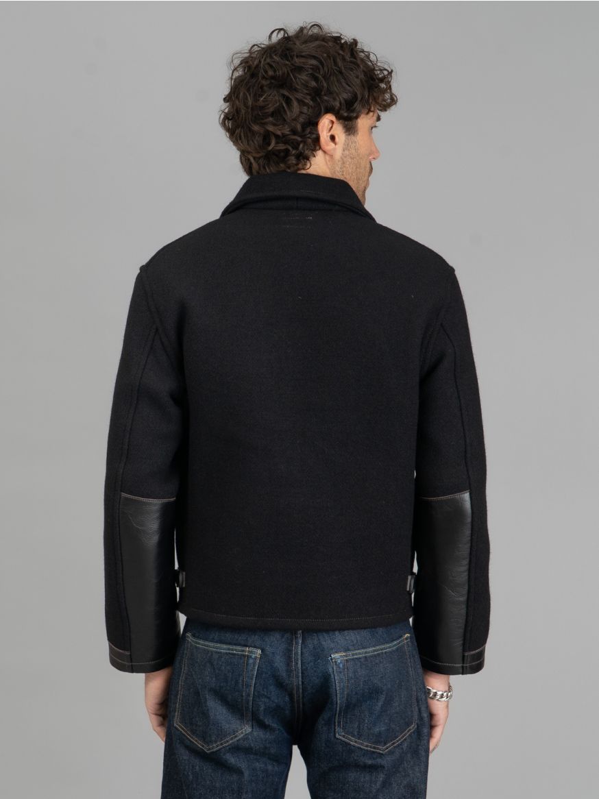 The Real McCoy's Wool Field Sports Jacket - Black