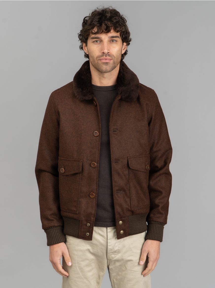 Dehen Winston Jacket - Red Oak