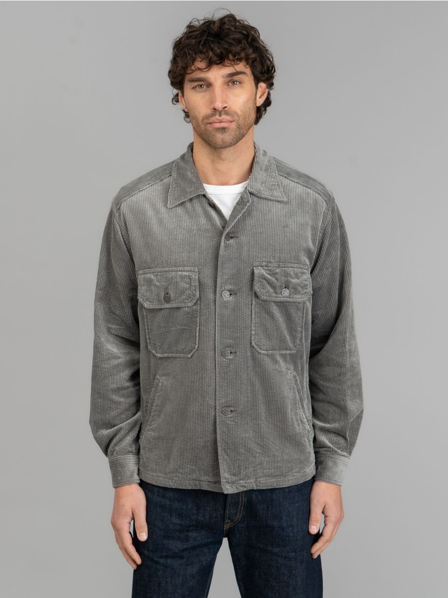 Seuvas Corduroy CPO Shirt - Sage