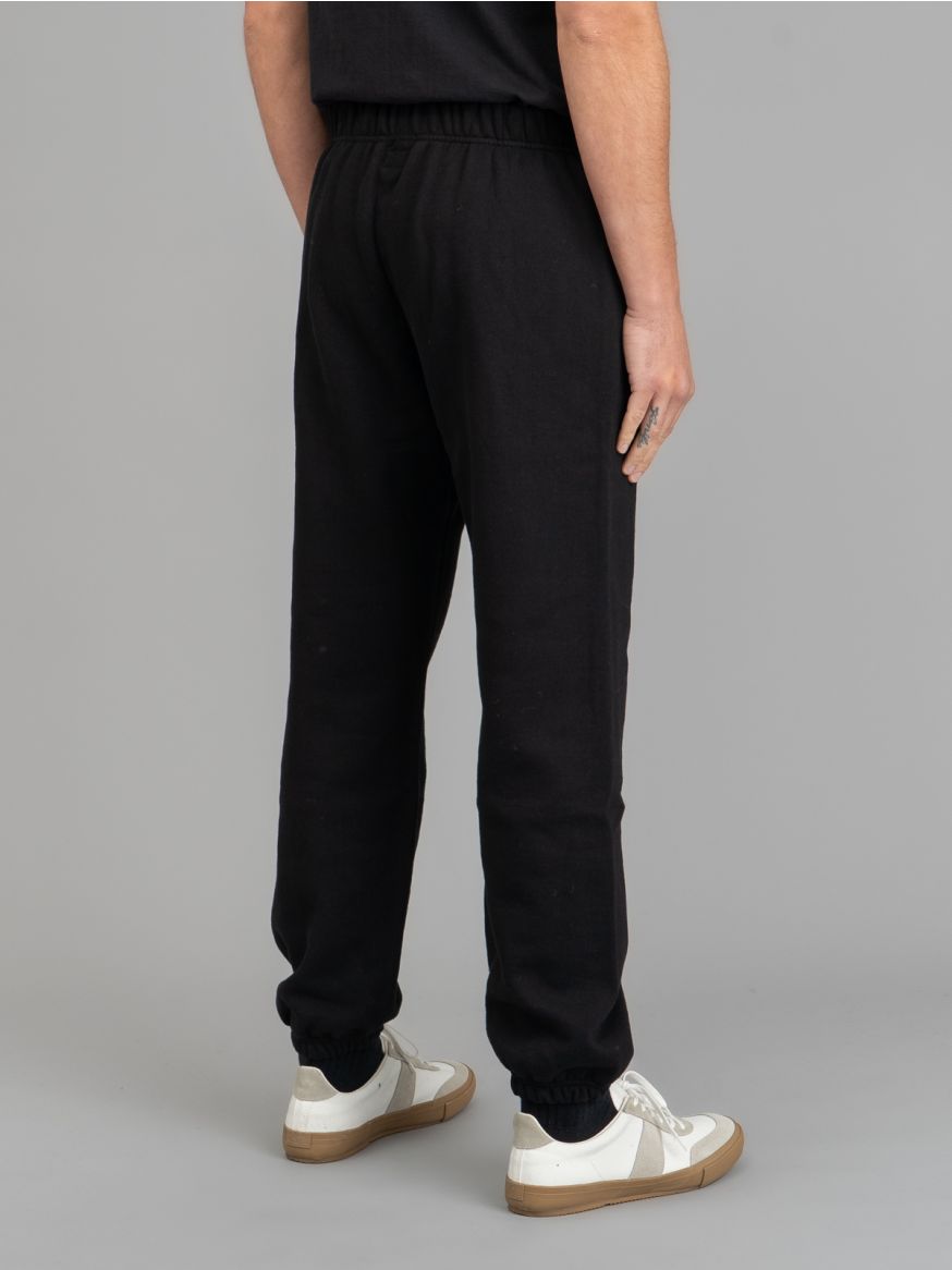 The Real McCoy's 10oz Loopwheeled Sweatpants V2 - Black