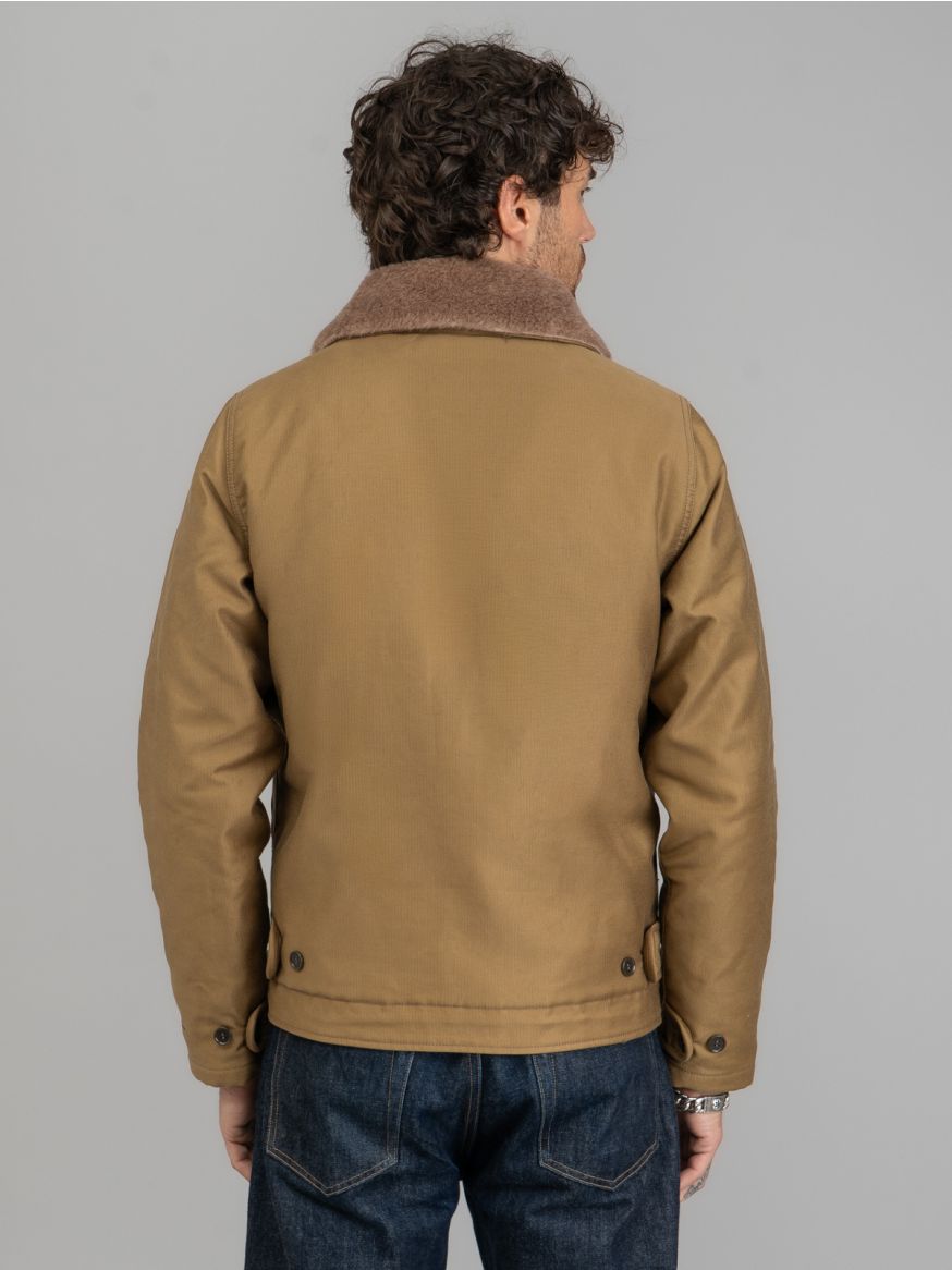 Iron Heart Whipcord N1 Deck Jacket - Khaki