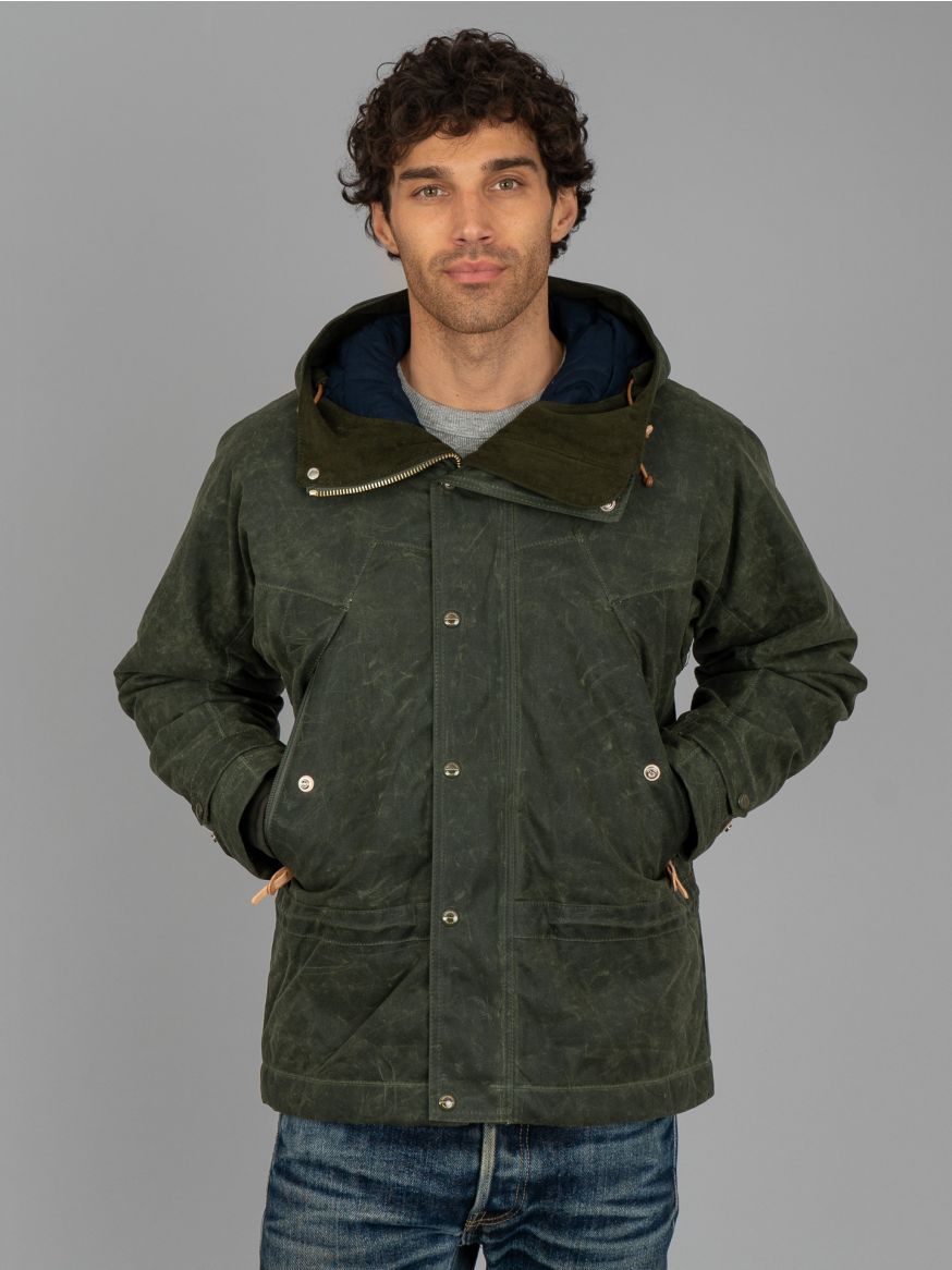 Manifattura Ceccarelli Mountain Jacket - Waxed Dark Green