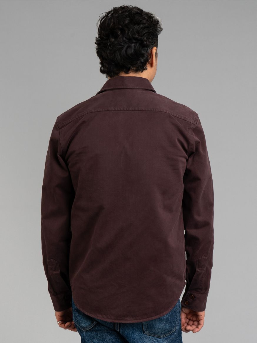 Indigofera Alamo Shirt - Crimson Dusk