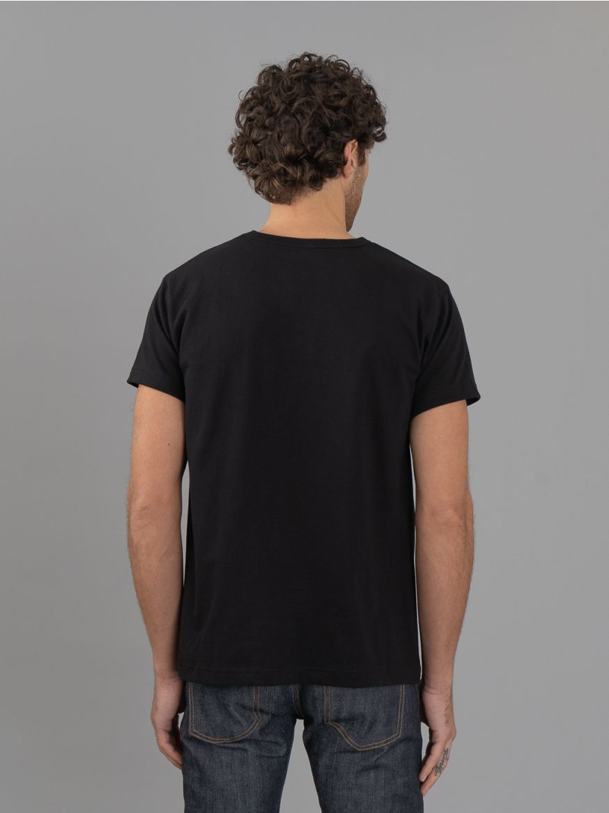 3sixteen Rinsed Heavyweight T Shirt - Black (2 Pack)