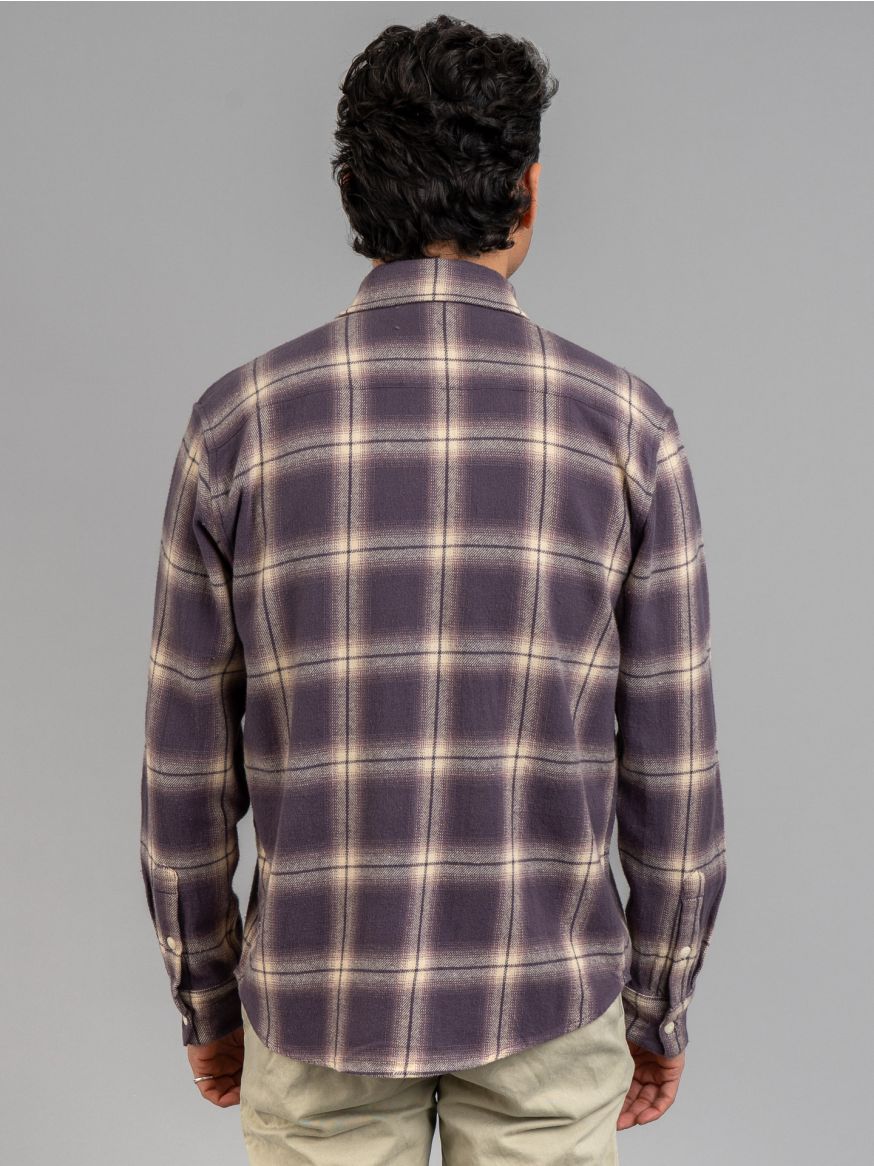 3sixteen Utility Flannel - Faded Lilac